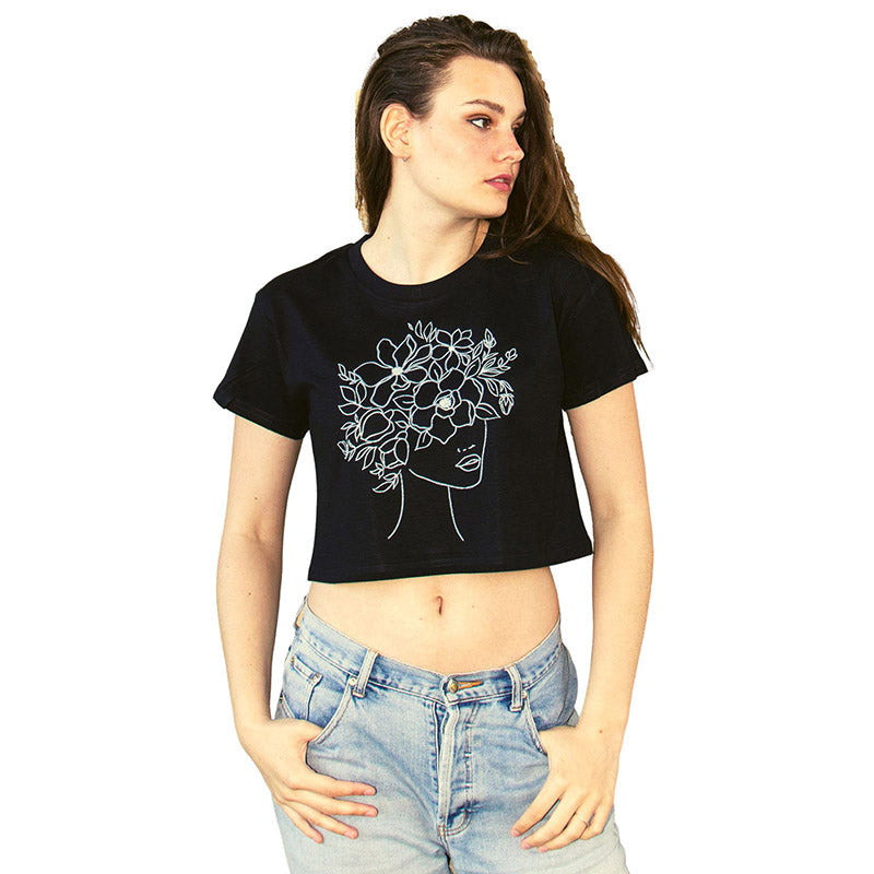 Ladies T-Shirts Cropped