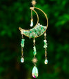 Half Moon Crystal Suncatchers