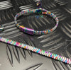 Unisex Oil Slick Zipper Bracelet
