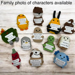 BEE Kind - Mini Hand Crochet Plush Support