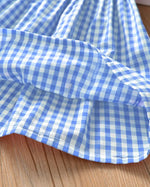 Gingham Daisy Dress