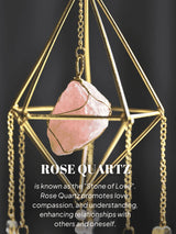 Cleopatra’s Jewells Rose Quartz Crystal