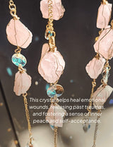 Cleopatra’s Jewells Rose Quartz Crystal