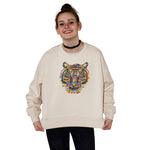 Ladies Sweatshirt Cream