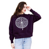 Ladies Sweatshirt Plum