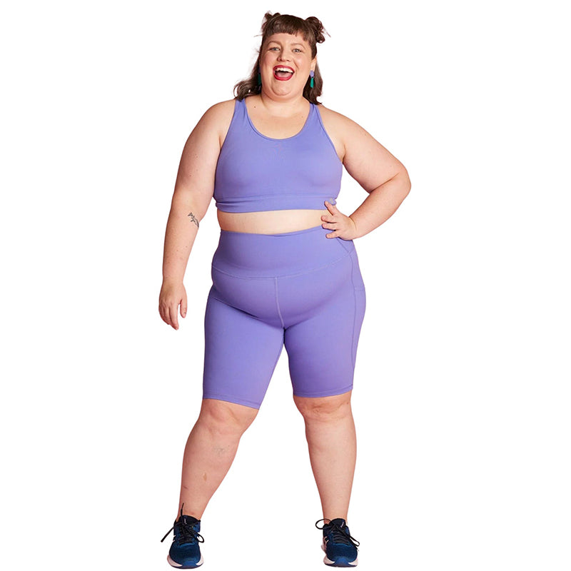 Periwinkle Purple Everyday Biker Shorts