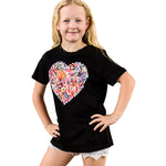 Pixelated Heart - Kids - Peace Warrior