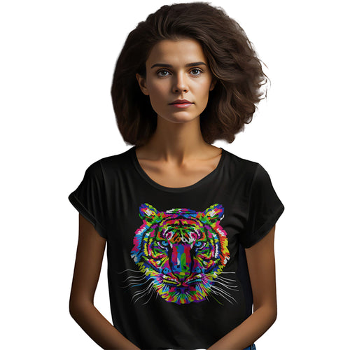 Tiger Spirit Animal - Ladies - Peace Warrior