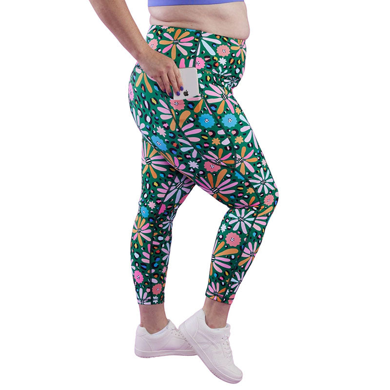 Wildflowers 7/8 Leggings by Mama Movement