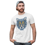 Wolf Spirit Animal - Mens - Peace Warrior