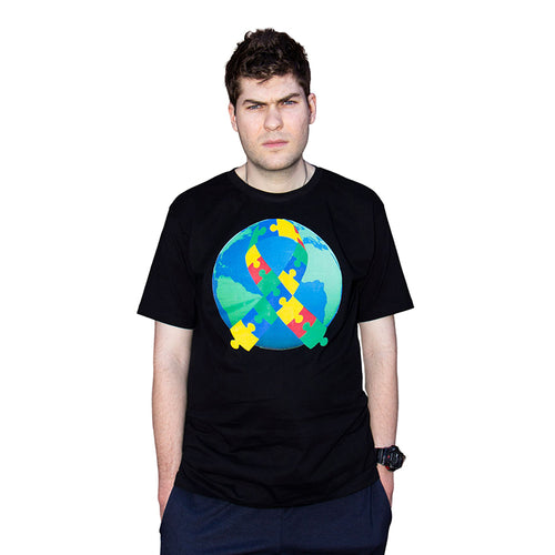 Austism Awareness - Mens - Peace Warrior