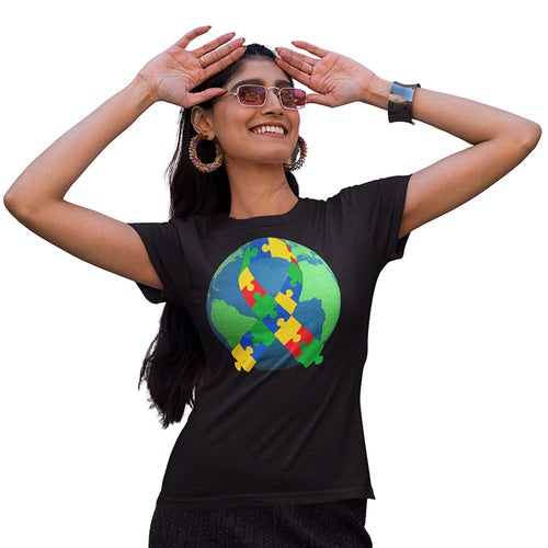 Austism Awareness - Ladies - Peace Warrior