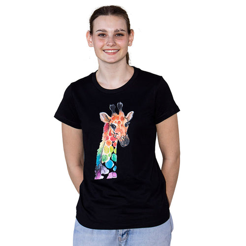 Giraffe Spirit Animal - Ladies - Peace Warrior