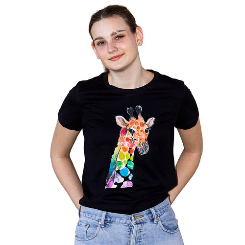 Giraffe Spirit Animal - Ladies - Peace Warrior