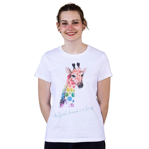 Giraffe Spirit Animal - Ladies - Peace Warrior
