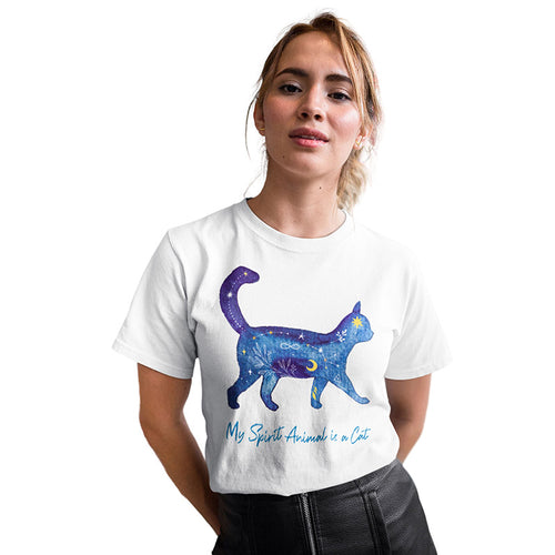 Cat Spirit Animal - Ladies - Peace Warrior
