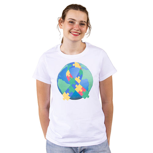 Austism Awareness - Ladies - Peace Warrior